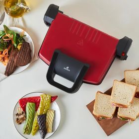Karaca Future Essential Matte Kırmızı Tost Makinesi