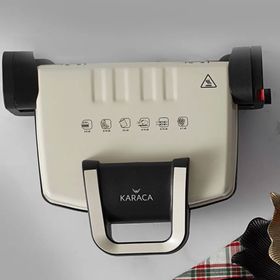 Karaca Future Essential Matte Krem Tost Makinesi
