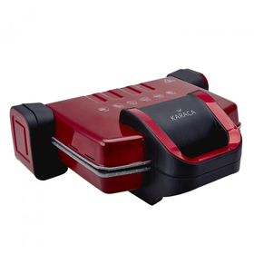 Karaca Future Granit Kırmızı 1800W Tost Makinesi