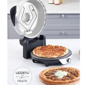 Karaca Gastro 10 in Granit Silver Pizza ve Lahmacun Makinesi
