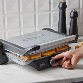 Karaca Gastro Classic Gümüş Izgara ve Tost Makinesi