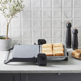 Karaca Gastro Classic Gümüş Izgara ve Tost Makinesi