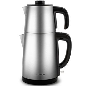 Karaca Gastro Dem 2 in 1 Inox Chrome Çay Makinesi