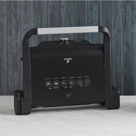 Karaca Gastro Diamond Parlak Siyah Tost Makinesi