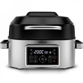 Karaca Gastro Grill 6 Kişilik 6 lt Gri-Siyah Airfryer ve Izgara Makinesi