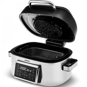 Karaca Gastro Grill 6 Kişilik 6 lt Gri-Siyah Airfryer ve Izgara Makinesi