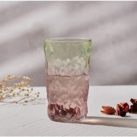 Karaca Glacier Yeşil 383 ml Meşrubat Bardağı Kırmızı