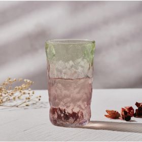 Karaca Glacier Yeşil 383 ml Meşrubat Bardağı Kırmızı