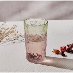 Karaca Glacier Yeşil 383 ml Meşrubat Bardağı Kırmızı