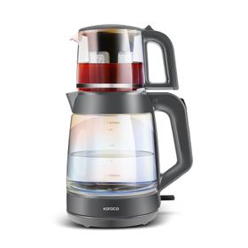 Karaca Glass Tea Renkli Camlı Opal Çay Makinesi