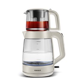 Karaca Glass Tea Xl 2 İn 1 Starlight Cam Çay Makinesi