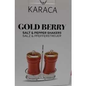 Karaca Gold Berry 2 Adet 100 ml Standlı Tuzluk ve Biberlik