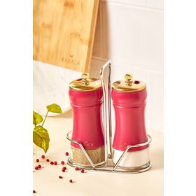 Karaca Gold Berry 2 Adet 100 ml Standlı Tuzluk ve Biberlik
