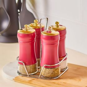 Karaca Gold Berry 5 Parça Baharat Takımı