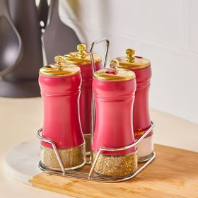 Karaca Gold Berry 5 Parça Baharat Takımı