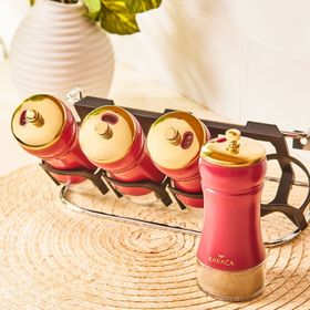 Karaca Gold Berry 5 Parça Line Baharat Takımı