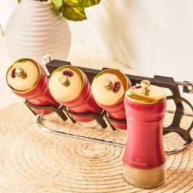 Karaca Gold Berry 5 Parça Line Baharat Takımı