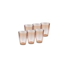 Karaca Gordes 370 ml 6'lı Amber Meşrubat Bardağı