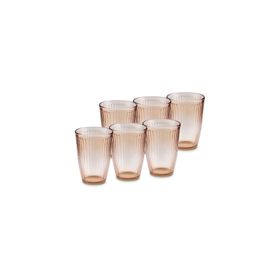 Karaca Gordes 370 ml 6'lı Amber Meşrubat Bardağı