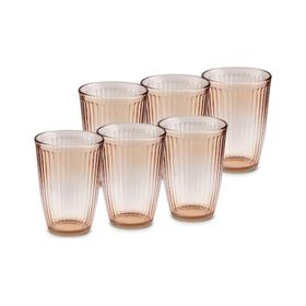 Karaca Gordes 370 ml 6'lı Cam Meşrubat Bardağı