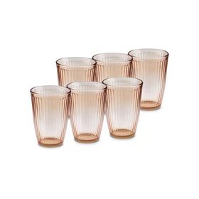 Karaca Gordes 370 ml 6'lı Cam Meşrubat Bardağı