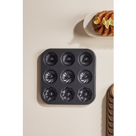 Karaca Goya 9'lu Gri Multi Muffin Kek Kalıbı