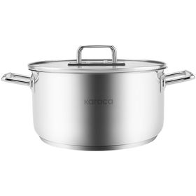 Karaca Grace İndüksiyon Tabanlı 24 cm 5,5 lt Çelik Tencere