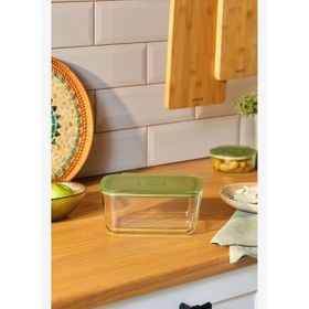 Karaca Green 1400 ml Dikdörtgen Cam Saklama Kabı