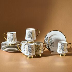 Karaca Güz 90 ml 6 Kişilik Kahve Fincanı