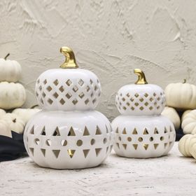 Karaca Halloween 23 Led Işıklı Beyaz 24 cm Obje