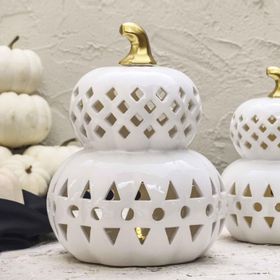 Karaca Halloween 23 Led Işıklı Beyaz 24 cm Obje