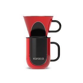 Karaca Hatır 350 ml Kırmızı Dripper Kupa Seti