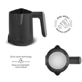 Karaca Hatır Barista Antrasit İçecek Hazırlama Makinesi