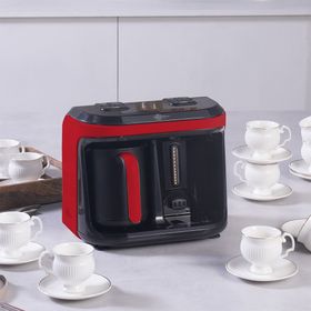 Karaca Hatır Hüp Düet Aroma Kırmızı Türk Kahvesi Makinesi