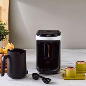 Karaca Hatır Hüp Pearl White Türk Kahve Makinesi