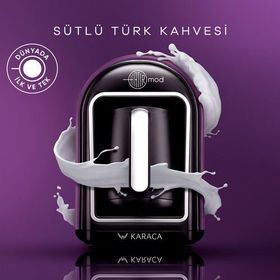 Karaca Hatır Mod Sütlü Mor Türk Kahvesi Makinesi