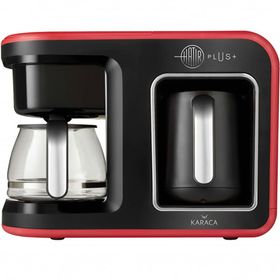 Karaca Hatır Plus 2in1 Kırmızı Türk Kahvesi ve Filtre Kahve Makinesi