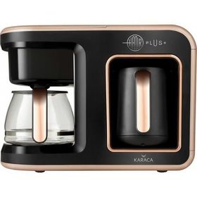 Karaca Hatır Plus 2in1 Rosie Brown Türk Kahvesi ve Filtre Kahve Makinesi