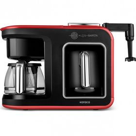 Karaca Hatır Plus Barista 6in1 Latte Cappuccino ve Közde Kırmızı Türk Kahvesi Makinesi