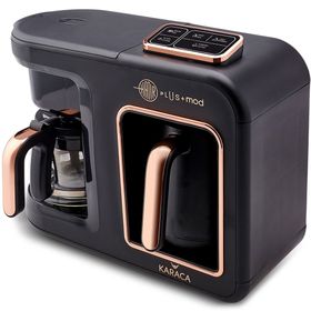 Karaca Hatır Plus Mod 5in1 Konuşan Black Copper Kahve Makinesi