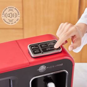 Karaca Hatır Plus Mod 5in1 Konuşan Kırmızı Kahve ve Çay Makinesi