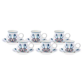 Karaca Hattat 6 Kişilik 90 ml Kahve Fincanı