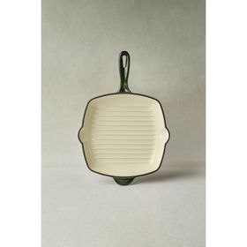Karaca Heritage Demir Döküm Emayeli Grill Yeşil 26 cm Tava