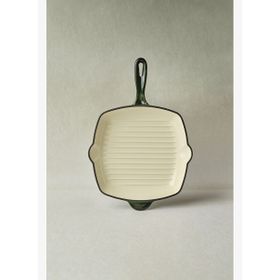 Karaca Heritage Demir Döküm Emayeli Grill Yeşil 26 cm Tava