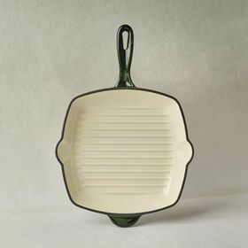 Karaca Heritage Demir Döküm Emayeli Grill Yeşil 26 cm Tava