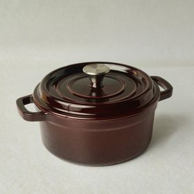 Karaca Heritage Kırmızı 24 cm Demir Döküm Emayeli Tencere