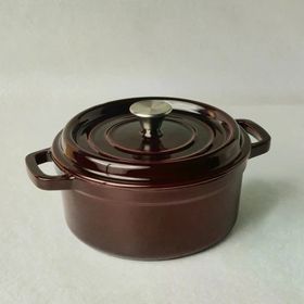 Karaca Heritage Kırmızı 24 cm Demir Döküm Emayeli Tencere