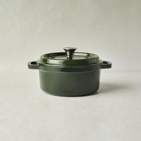Karaca Heritage Yeşil 24 cm Demir Döküm Emayeli Tencere