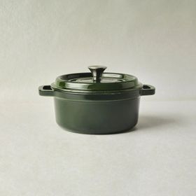 Karaca Heritage Yeşil 24 cm Demir Döküm Emayeli Tencere