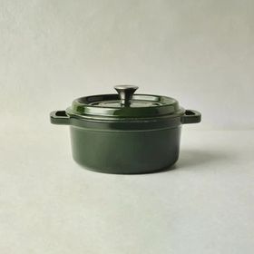 Karaca Heritage Yeşil 24 cm Demir Döküm Emayeli Tencere